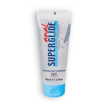 LUBRIFICANTE À BASE DE ÁGUA ANAL SUPERGLIDE HOT™ 100ML