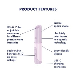 ESTIMULADOR SECRET KISS SATISFYER