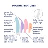 CONJUNTO DE VIBRADORES PLAYFUL FOUR SATISFYER