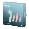 CONJUNTO DE VIBRADORES PLAYFUL FOUR SATISFYER