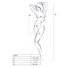 VESTIDO BS073 PRETO EROTIC LINE PASSION 