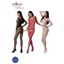 CATSUIT BS077 PRETO EROTIC LINE PASSION