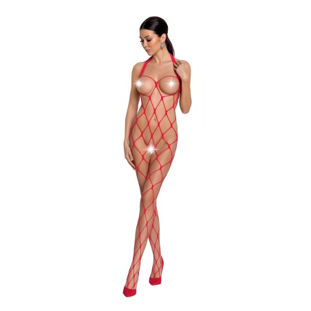 CATSUIT BS091 VERMELHO EROTIC LINE PASSION