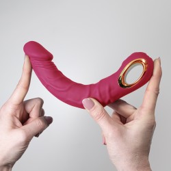 VIBRADOR FLEXÍVEL MAGNUS BEND ROSA CRUSHIOUS