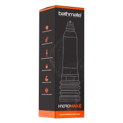 BOMBA PARA PÉNIS HYDROMAX 8 - BATHMATE TRANSPARENTE