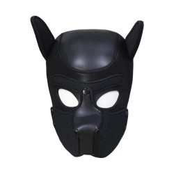 CAPUZ PUPPY HOOD EM NEOPRENE PRETO OUCH!