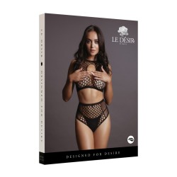 CONJUNTO DE 2 PEÇAS DUO NET KEY-HOLE LE DÉSIR