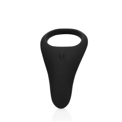 ANEL PARA O PÉNIS COM VIBRAÇÃO POINTED LICORICE BLACK LOVELINE 