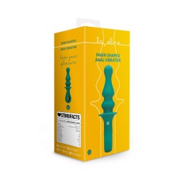 PLUG ANAL PEÃO COM VIBRAÇÃO PEACOCK PLUME LOVELINE