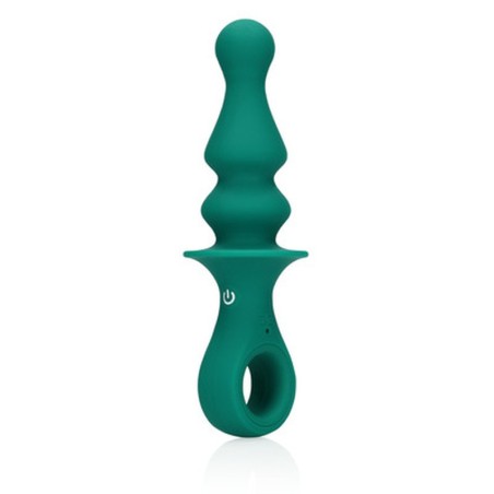 PLUG ANAL PEÃO COM VIBRAÇÃO PEACOCK PLUME LOVELINE