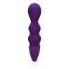 PLUG ANAL COM VIBRAÇÃO EM FORMA DE LÁGRIMAS CLEAR PURPLE LOVELINE