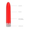 VIBRADOR ELENI LUMINOUS NEON COLLECTION VERMELHO