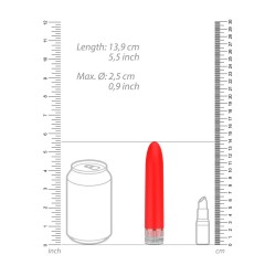 VIBRADOR ELENI LUMINOUS NEON COLLECTION VERMELHO