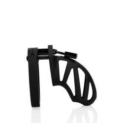 JAULA MODEL 24 CHASTITY 3.5 /9 CM PRETO MANCAGE