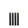 CONJUNTO DE 4 VELAS PRETAS TEASING WAX CANDLES OUCH!