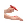 CONJUNTO DE 4 VELAS VERMELHAS TEASING WAX CANDLES OUCH!