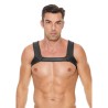 ARNÊS EM NEOPRENE S/M PRETO OUCH!