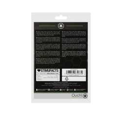 ANEL PARA O PÉNIS E TESTÍCULOS FLUORESCENTE GLOW IN THE DARK OUCH!
