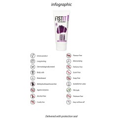 LUBRIFICANTE ANAL RELAXANTE 3.4 FL OZ 100 ML FIST IT