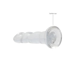 DILDO NON-REALISTIC CRYSTAL CLEAR 7 /17 CM TRANSPARENTE REALROCK
