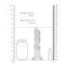 DILDO NON-REALISTIC CRYSTAL CLEAR 7 /17 CM TRANSPARENTE REALROCK