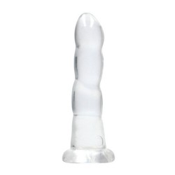 DILDO NON-REALISTIC CRYSTAL CLEAR 7 /17 CM TRANSPARENTE REALROCK