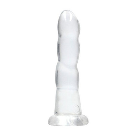 DILDO NON-REALISTIC CRYSTAL CLEAR 7 /17 CM TRANSPARENTE REALROCK