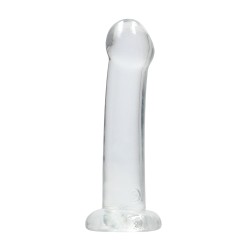 DILDO NON-REALISTIC CRYSTAL CLEAR 7 /17 CM TRANSPARENTE REALROCK