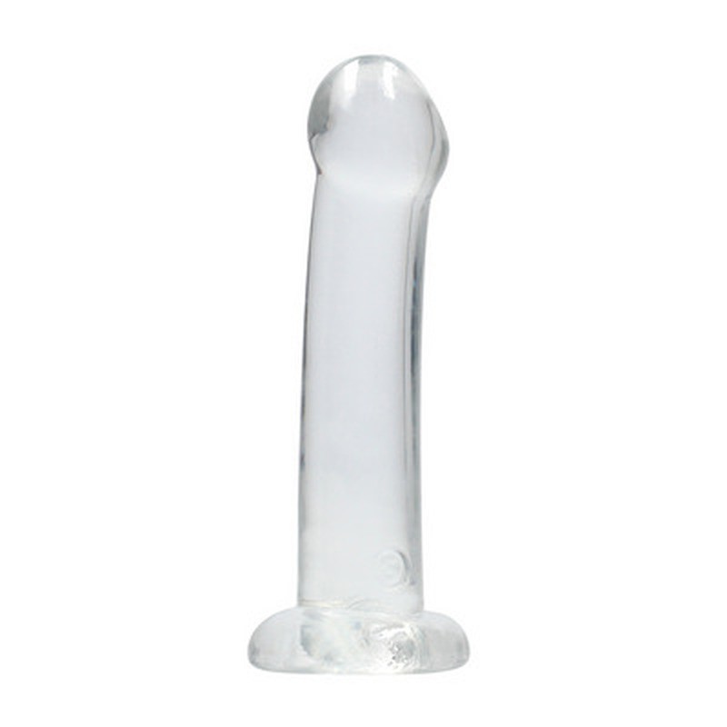 DILDO NON-REALISTIC CRYSTAL CLEAR 7 /17 CM TRANSPARENTE REALROCK DILDO NON-REALISTIC CRYSTAL CLEAR 7 /17 CM TRANSPARENTE REALROCK
