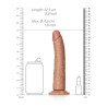 DILDO SLIM REALISTIC 8 /20,5 CM REALROCK
