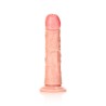 DILDO CURVED REALISTIC 6 /15,5 CM FLESH REALROCK