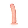 DILDO CURVED REALISTIC 6 /15,5 CM FLESH REALROCK