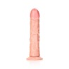 DILDO CURVED REALISTIC 7 /18 CM FLESH REALROCK