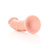 DILDO CURVED REALISTIC 7 /18 CM FLESH REALROCK