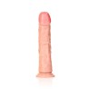 DILDO CURVED REALISTIC 9 /23 CM FLESH REALROCK
