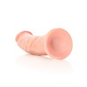 DILDO CURVED REALISTIC 9 /23 CM FLESH REALROCK