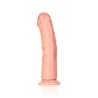 DILDO CURVED REALISTIC 9 /23 CM FLESH REALROCK