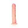 DILDO CURVED REALISTIC 10 /25,5 CM FLESH REALROCK