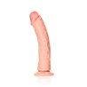 DILDO CURVED REALISTIC 10 /25,5 CM FLESH REALROCK