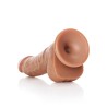 DILDO REALISTA COM TESTÍCULOS CURVED 6 /15,5 CM REALROCK