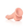 DILDO REALISTA COM TESTÍCULOS CURVED 8 /20,5 CM FLESH REALROCK