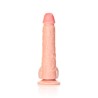 DILDO REALISTA COM TESTÍCULOS STRAIGHT 7 /18 CM FLESH REALROCK