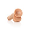 DILDO REALISTA COM TESTÍCULOS STRAIGHT 7 /18 CM REALROCK