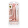 DILDO REALISTA COM TESTÍCULOS STRAIGHT 8 /20,5 CM FLESH REALROCK