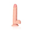 DILDO REALISTA COM TESTÍCULOS STRAIGHT 8 /20,5 CM FLESH REALROCK