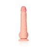DILDO REALISTA COM TESTÍCULOS STRAIGHT 9 /23 CM REALROCK