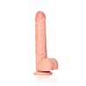 DILDO REALISTA COM TESTÍCULOS STRAIGHT 9 /23 CM REALROCK