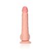 DILDO REALISTA COM TESTÍCULOS STRAIGHT 11 /28 CM FLESH REALROCK