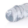 DILDO DUPLO REALISTIC DONG 13 /34 CM TRANSPARENTE REALROCK