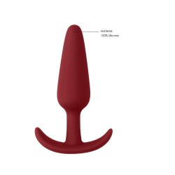 PLUG ANAL SLIM BEGINNER VERMELHO SHOTS TOYS